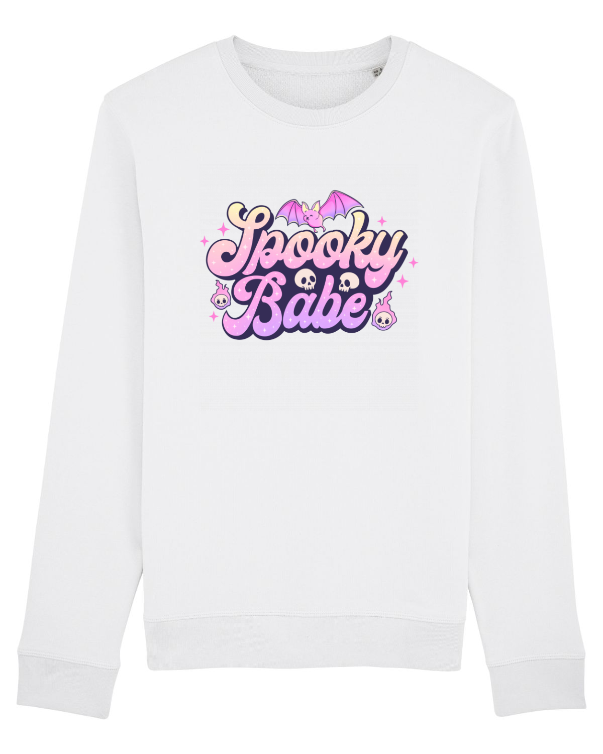Bluză mânecă lungă Unisex Rise White