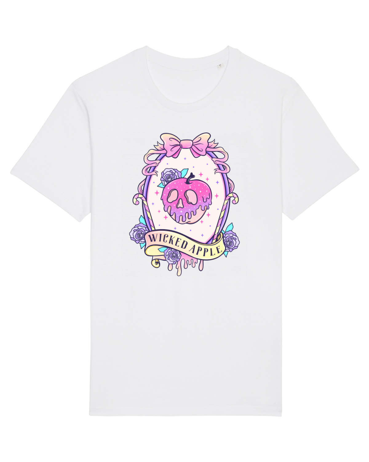Tricou mânecă scurtă Unisex Rocker White