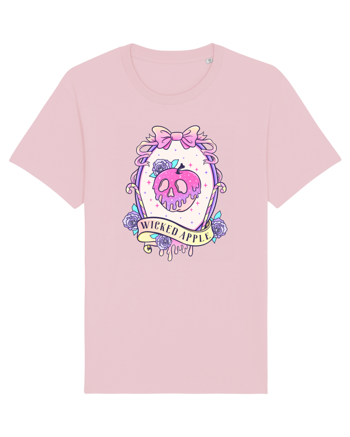 Tricou mânecă scurtă Unisex Rocker Cotton Pink