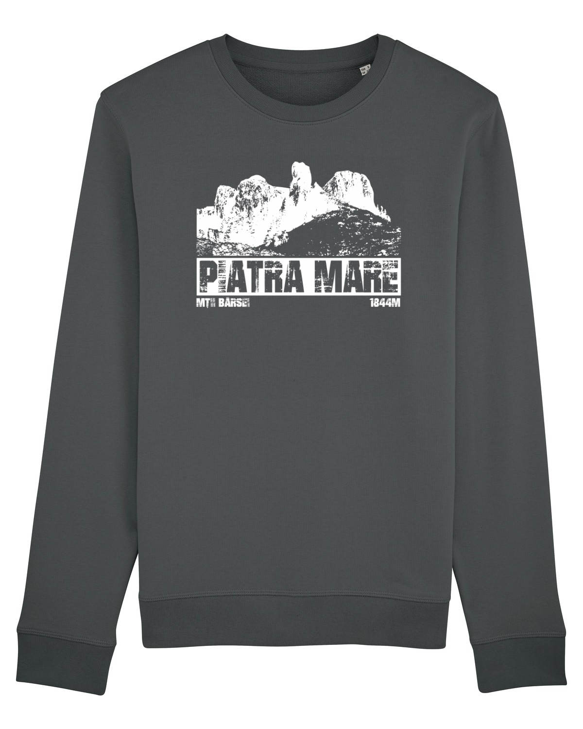 Bluză mânecă lungă Unisex Rise Anthracite