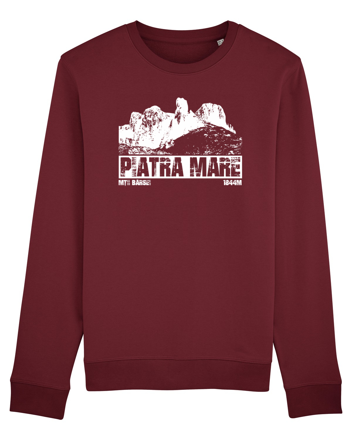 Bluză mânecă lungă Unisex Rise Burgundy