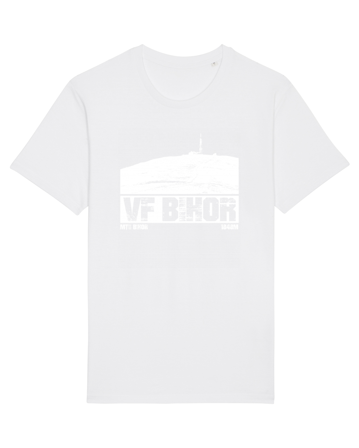 Tricou mânecă scurtă Unisex Rocker White