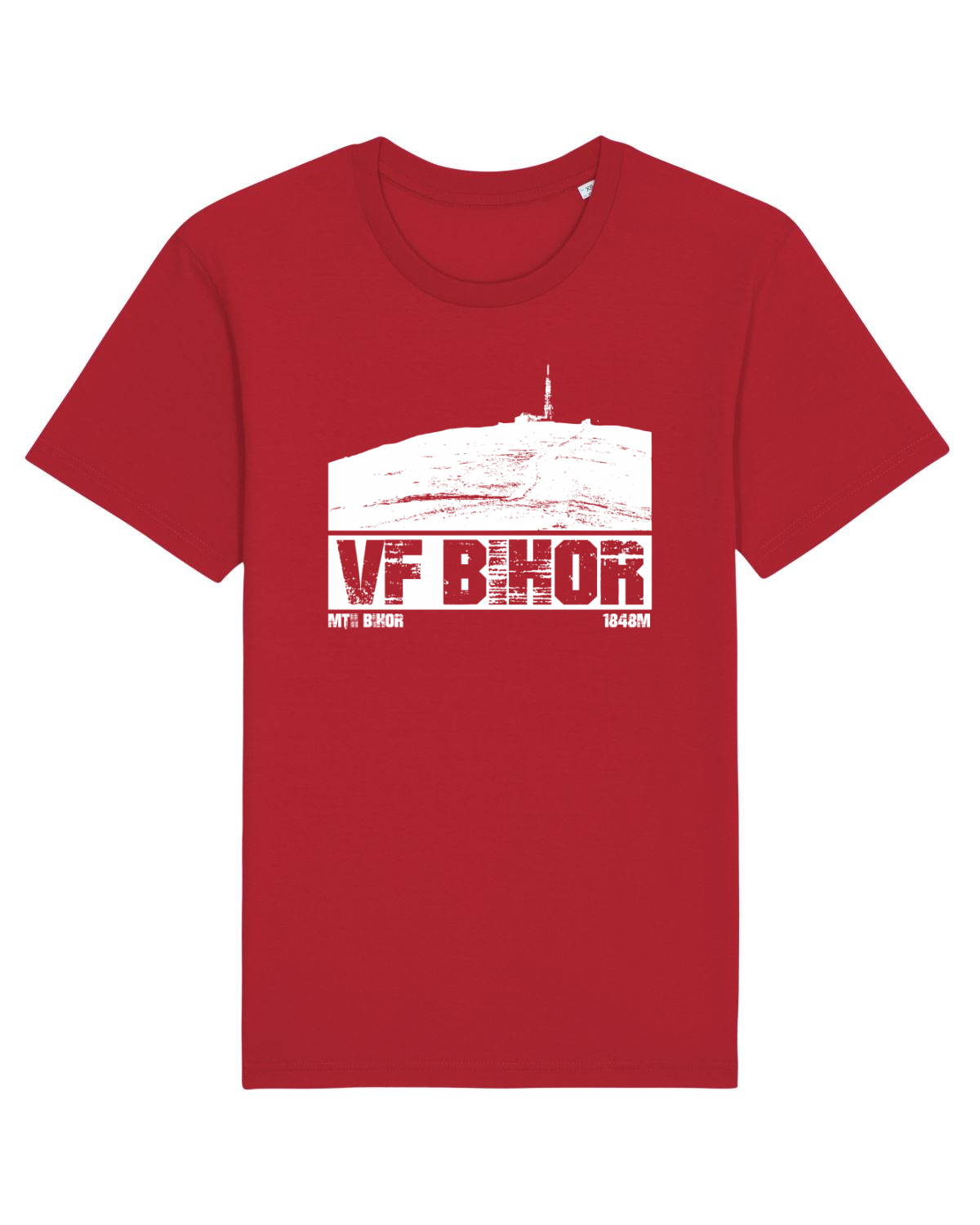 Tricou mânecă scurtă Unisex Rocker Red