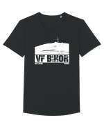 Călător în România - Vf Bihor Tricou mânecă scurtă guler larg Bărbat Skater