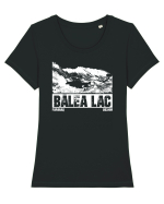 Călător în România - Bâlea Lac Tricou mânecă scurtă guler larg fitted Damă Expresser