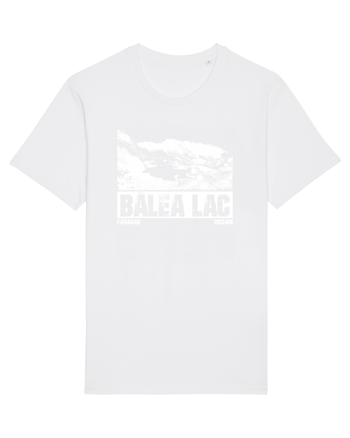 Tricou mânecă scurtă Unisex Rocker White