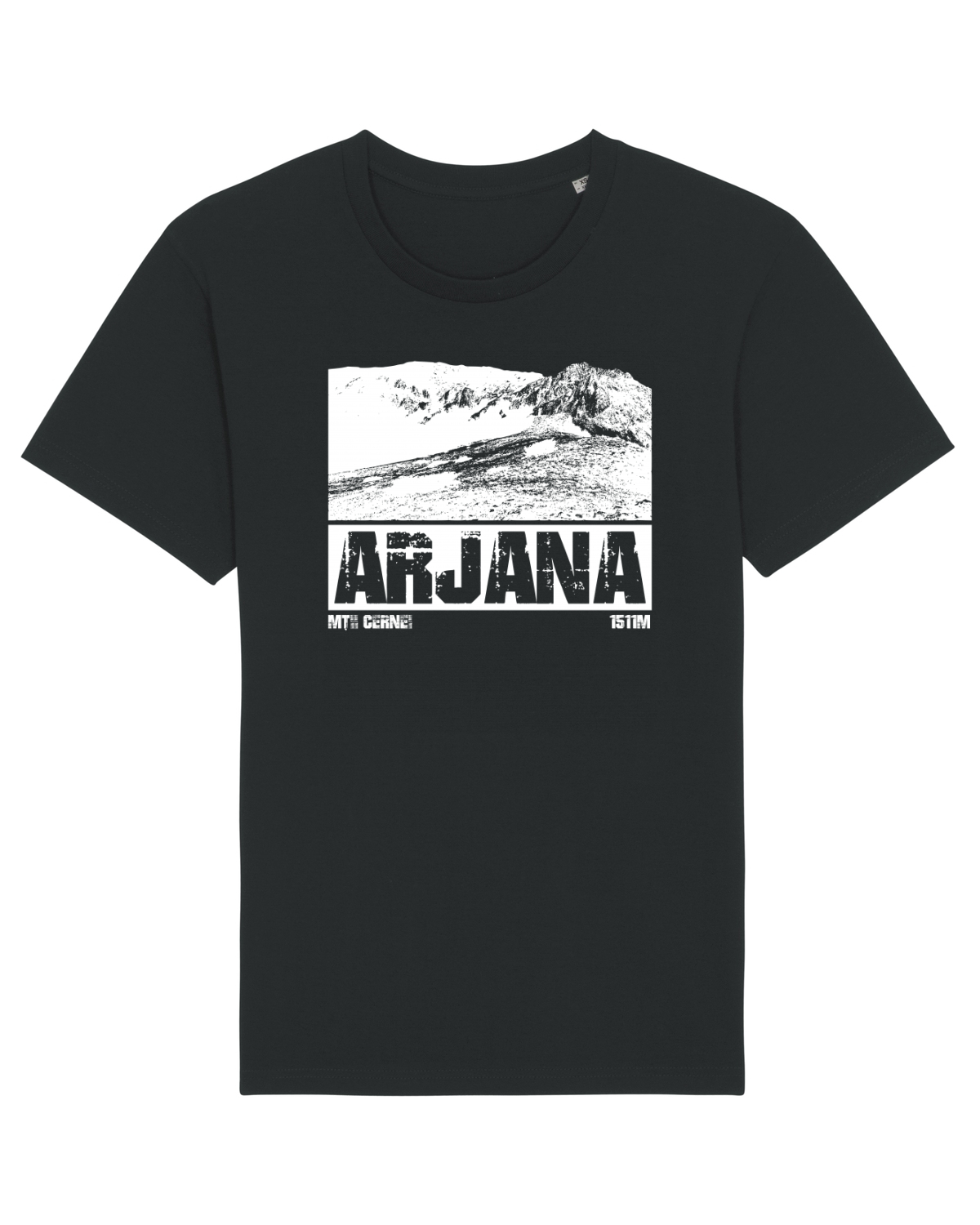 Tricou mânecă scurtă Unisex Rocker Black
