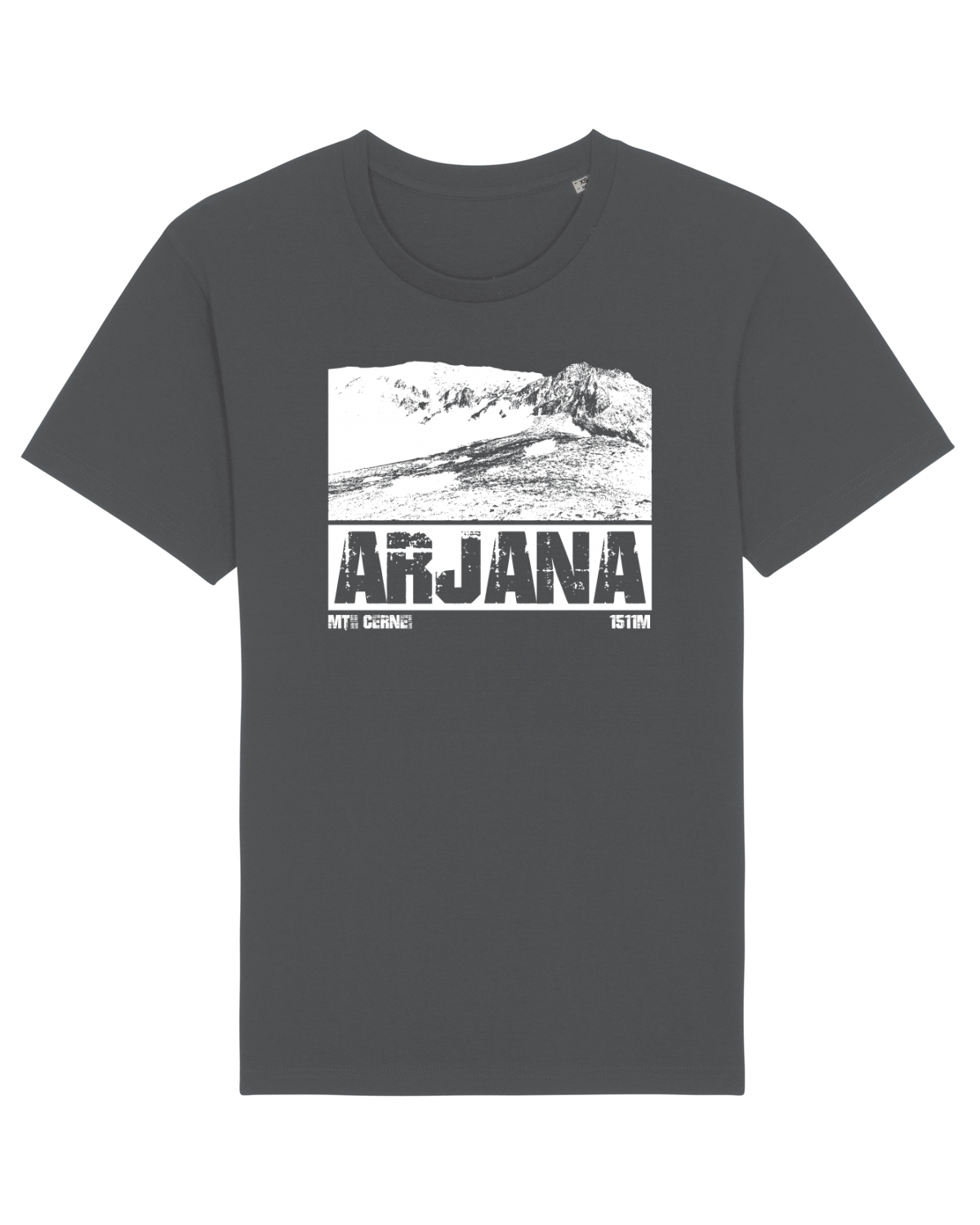 Tricou mânecă scurtă Unisex Rocker Anthracite