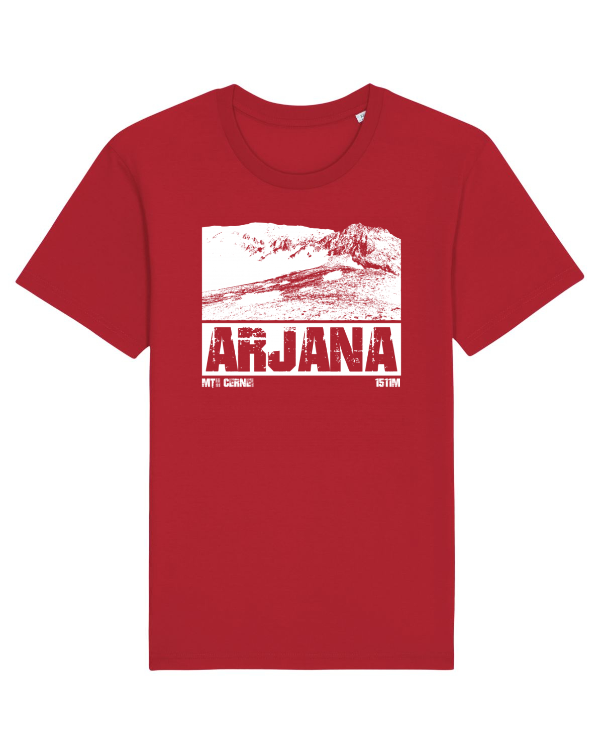 Tricou mânecă scurtă Unisex Rocker Red