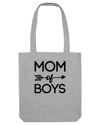 MOM of BOYS Heather Grey