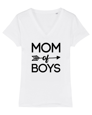 MOM of BOYS White
