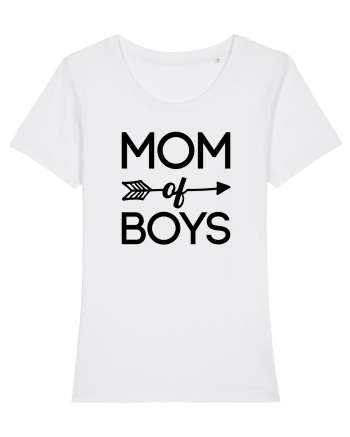 MOM of BOYS White