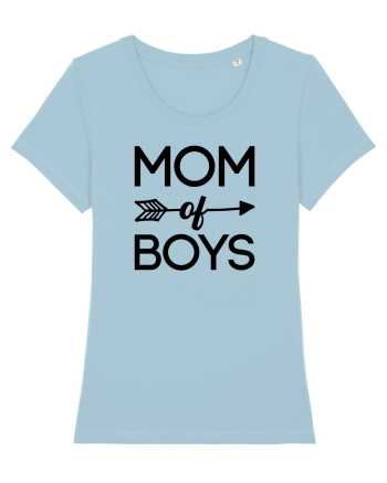 MOM of BOYS Sky Blue
