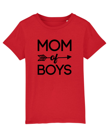 MOM of BOYS Red