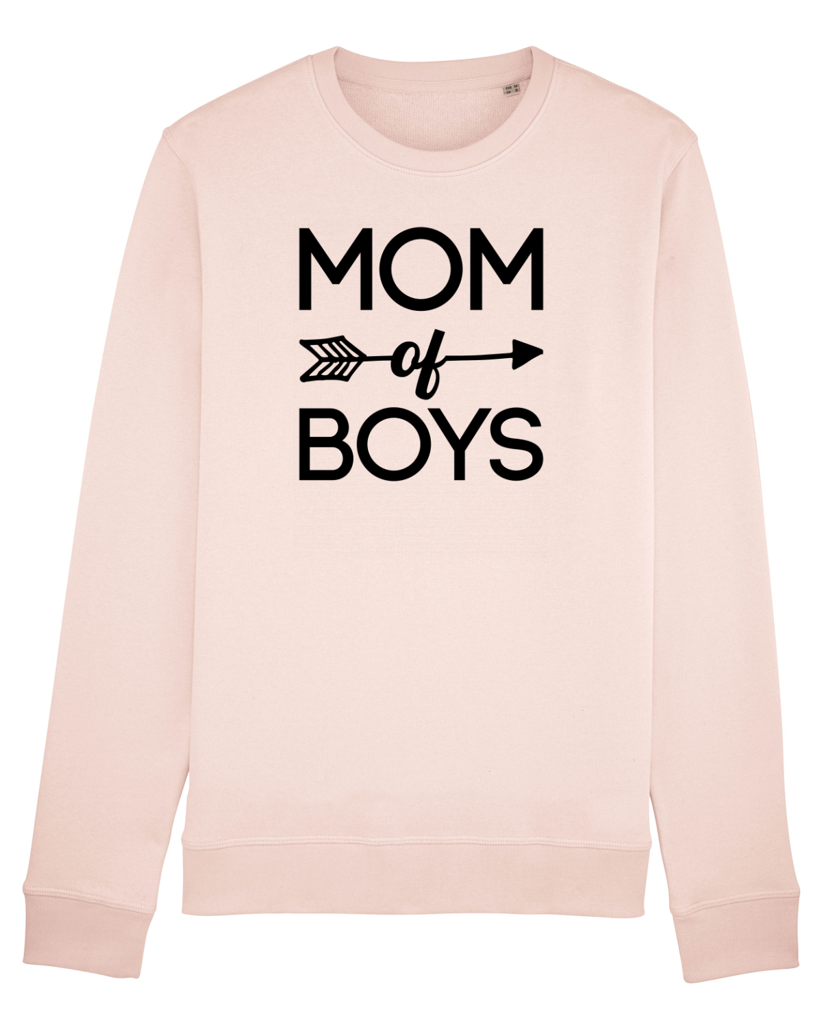 Bluză mânecă lungă Unisex Rise Candy Pink