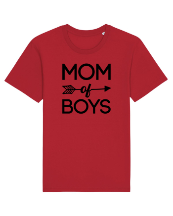 MOM of BOYS Red