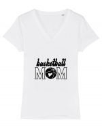 Baseball MOM Tricou mânecă scurtă guler V Damă Evoker