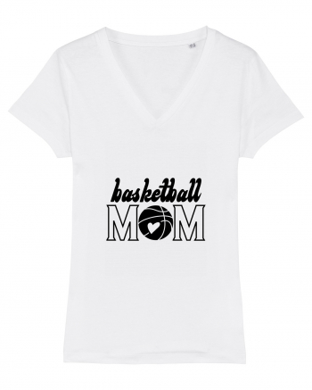 Baseball MOM White