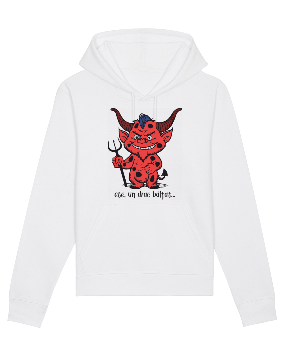 Hanorac Unisex Drummer White