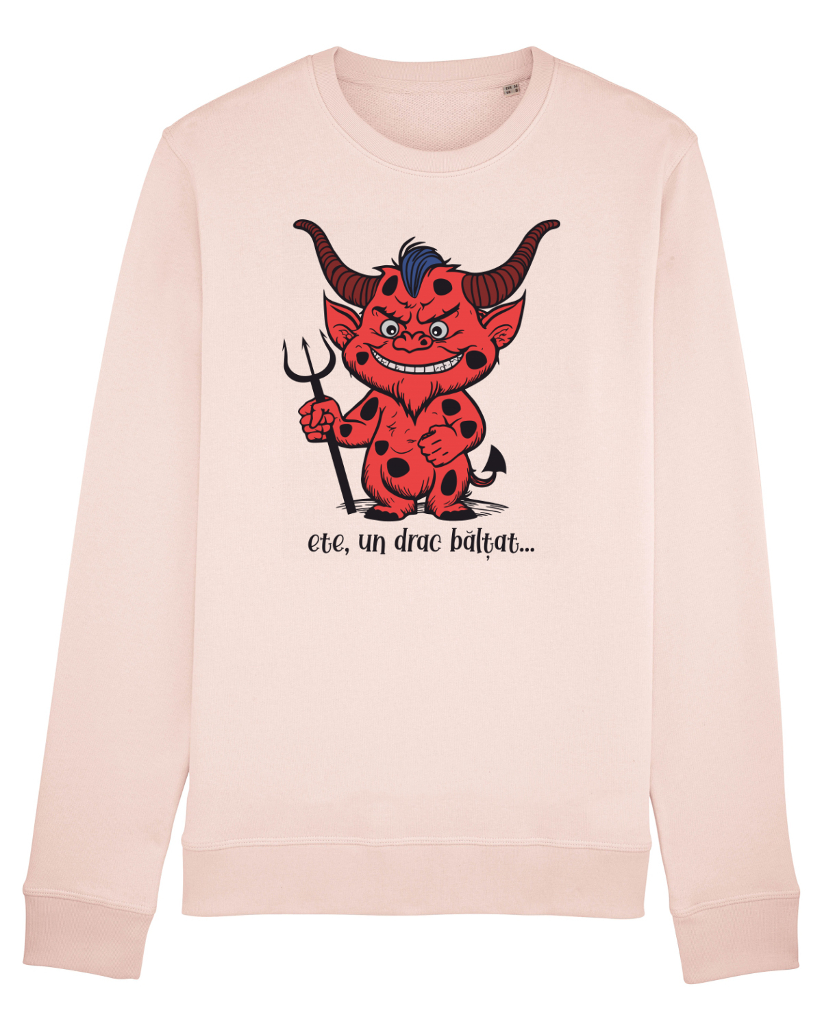 Bluză mânecă lungă Unisex Rise Candy Pink