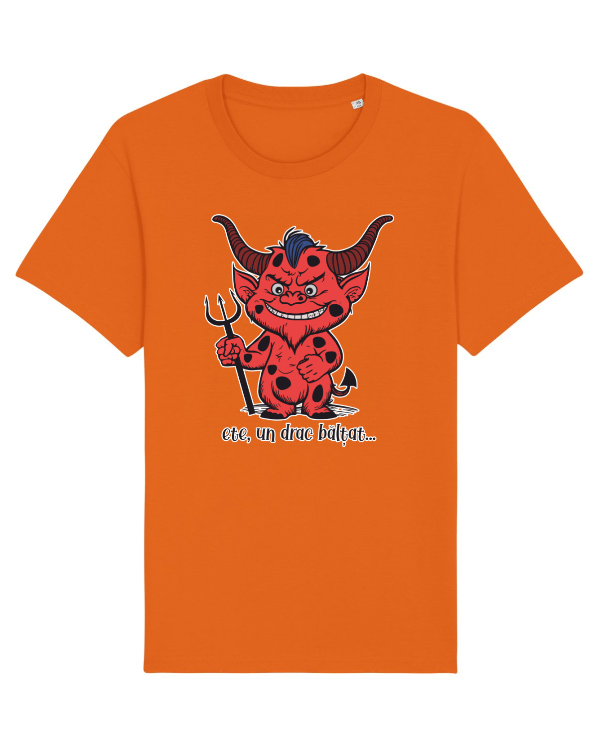 Tricou mânecă scurtă Unisex Rocker Bright Orange