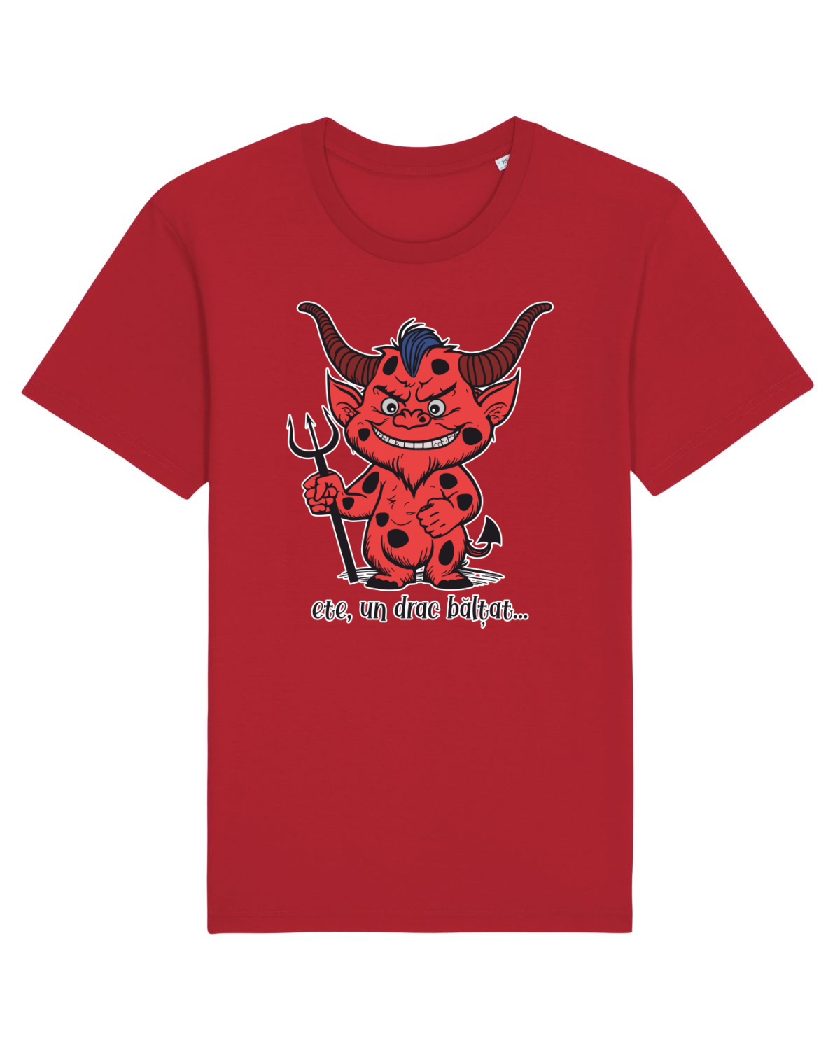 Tricou mânecă scurtă Unisex Rocker Red