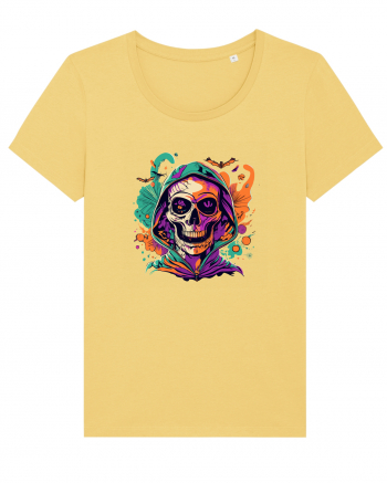 Vibrant Halloween Skull: Spooky and Colorful Delight! Jojoba