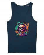 Vibrant Halloween Skull: Spooky and Colorful Delight! Maiou Bărbat Runs