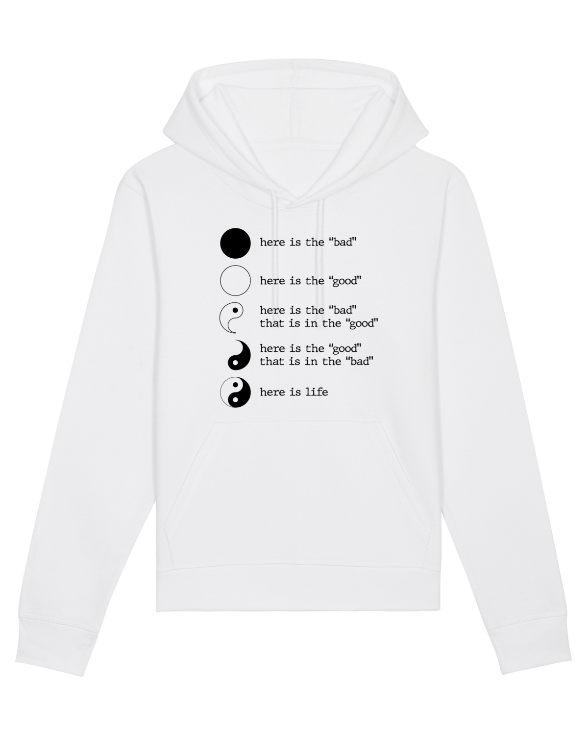 Hanorac Unisex Drummer White