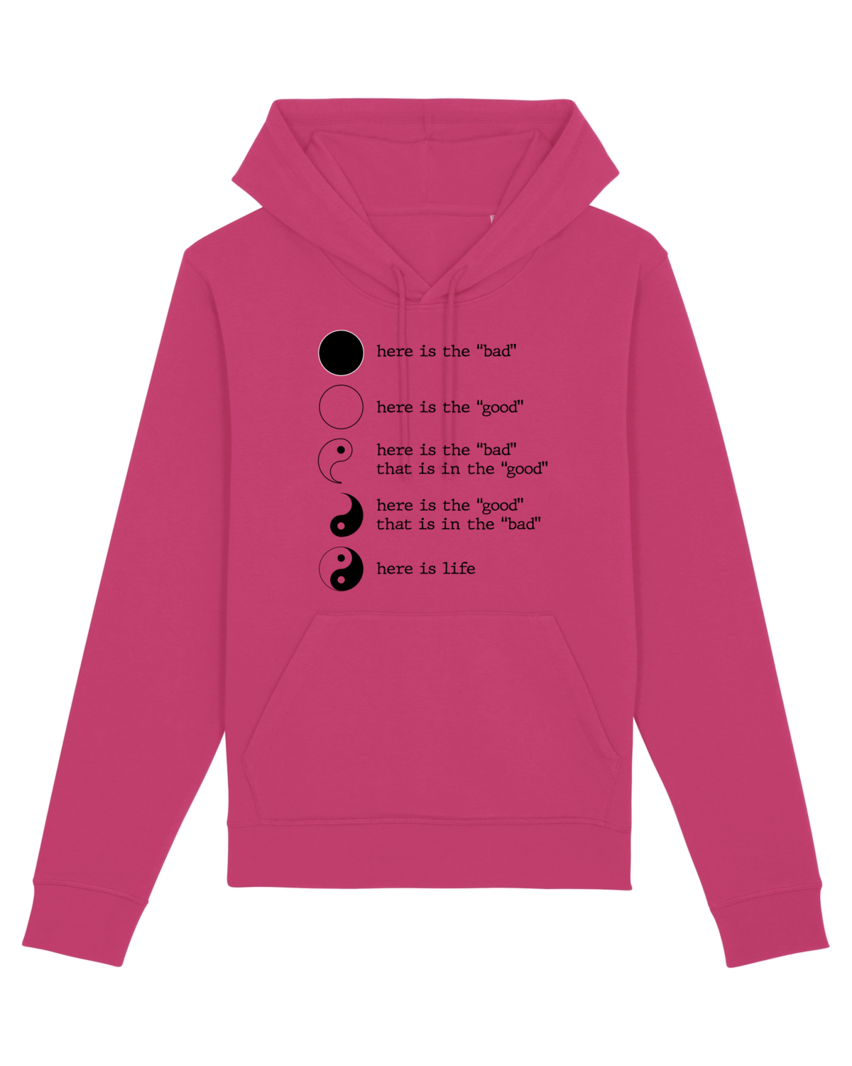 Hanorac Unisex Drummer Raspberry
