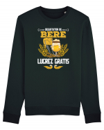 pt iubitorii de bere - Degustator de bere, lucrez gratis Bluză mânecă lungă Unisex Rise