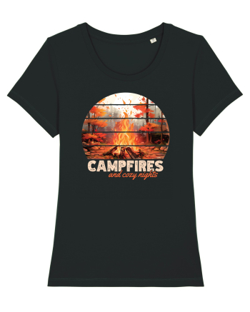 Campfires and cozy nights Black