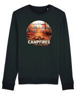 Campfires and cozy nights Bluză mânecă lungă Unisex Rise