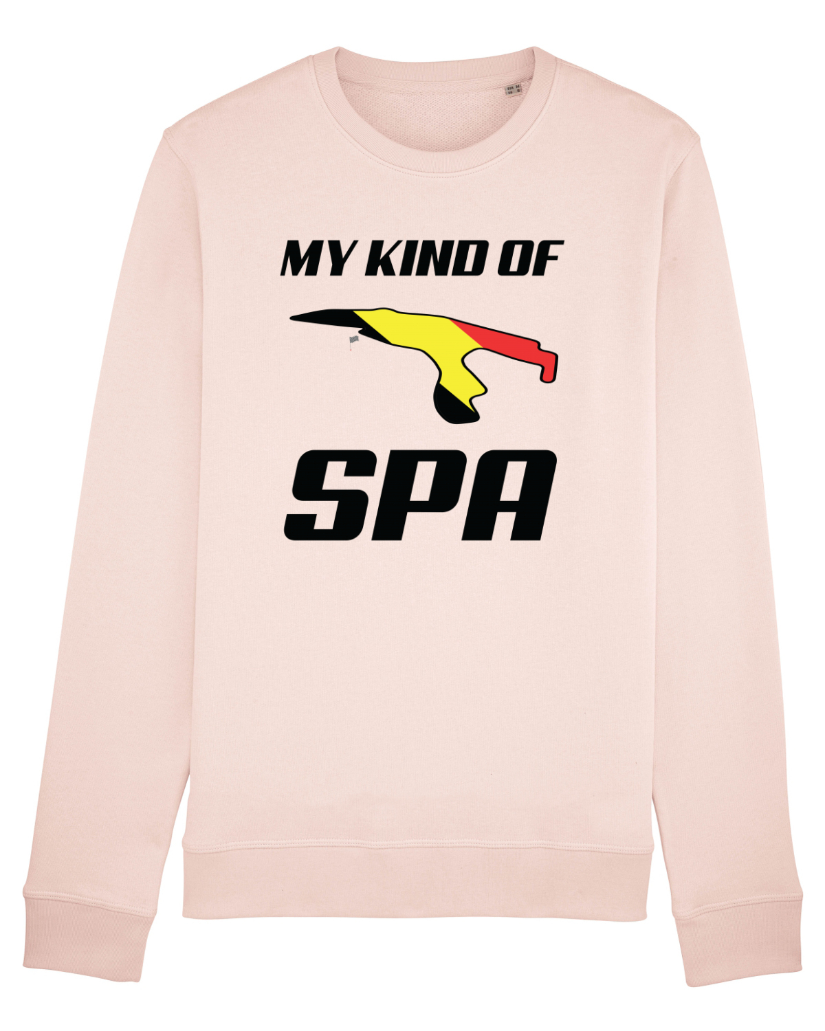 Bluză mânecă lungă Unisex Rise Candy Pink