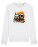 Wanderlusting through autumn Bluză mânecă lungă Unisex Rise