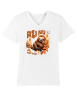 Azi nu, poate mâine Tricou mânecă scurtă guler V Bărbat Presenter