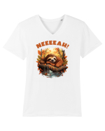 Neeeah Tricou mânecă scurtă guler V Bărbat Presenter