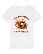 Să incepem cu o pauză Tricou mânecă scurtă  Copii Mini Creator