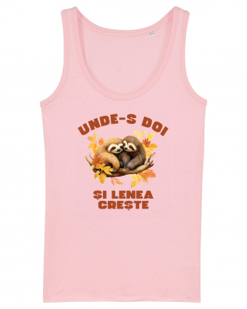 Unde-s doi și lenea crește Cotton Pink