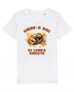 Unde-s doi și lenea crește Tricou mânecă scurtă  Copii Mini Creator