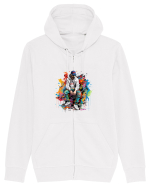 Urban Boy Hanorac cu fermoar Unisex Connector