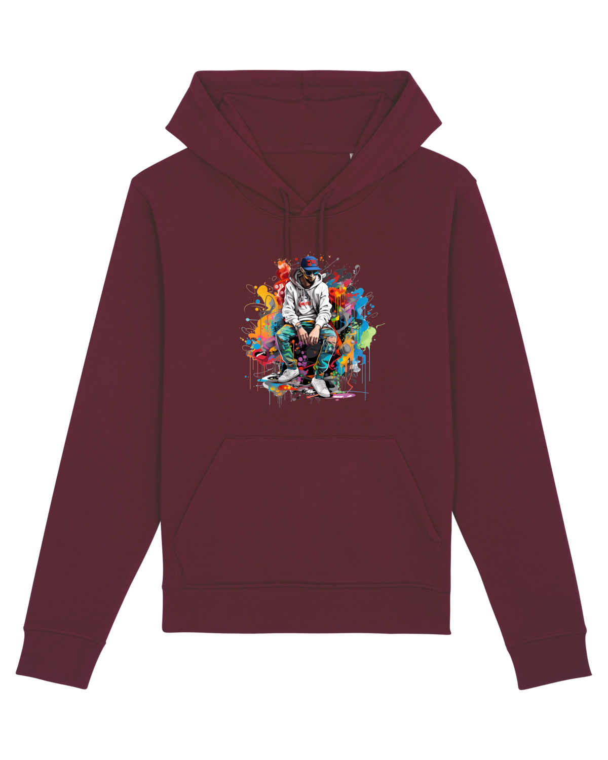 Hanorac Unisex Drummer Burgundy