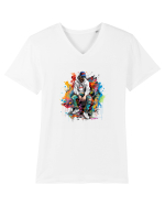 Urban Boy Tricou mânecă scurtă guler V Bărbat Presenter