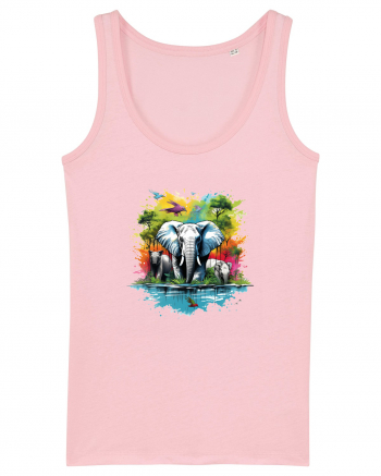 Wild life 1 Cotton Pink