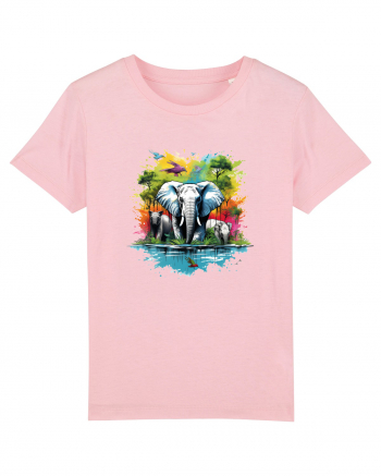 Wild life 1 Cotton Pink