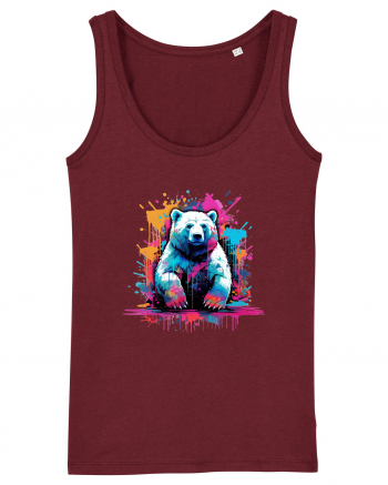 Polar Bear Burgundy