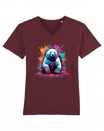 Polar Bear Burgundy