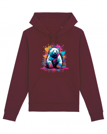 Polar Bear Burgundy