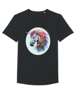 Unicorn Dream Tricou mânecă scurtă guler larg Bărbat Skater