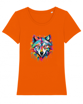 Dream Wolf Bright Orange